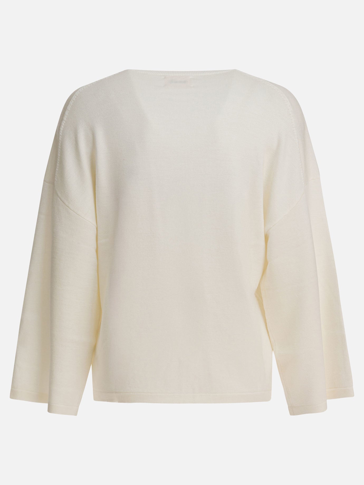 Crewneck sweaters Solid colour  White - Khaite Women | PDP | VIETTI Online Store | Zoom-Modal_2
