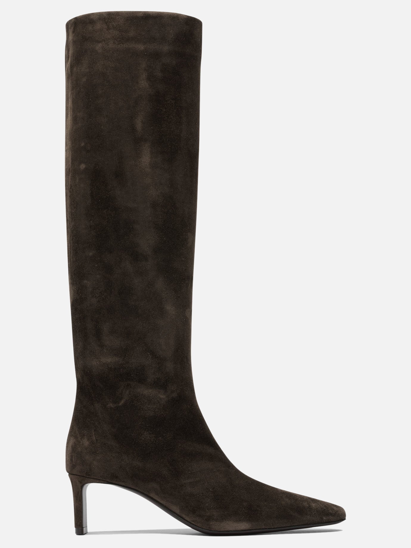 Al ginocchio 100% calf leather - 100% calf leather  Marrone - Khaite Donna | PDP | VIETTI Online Store | Zoom-Modal
