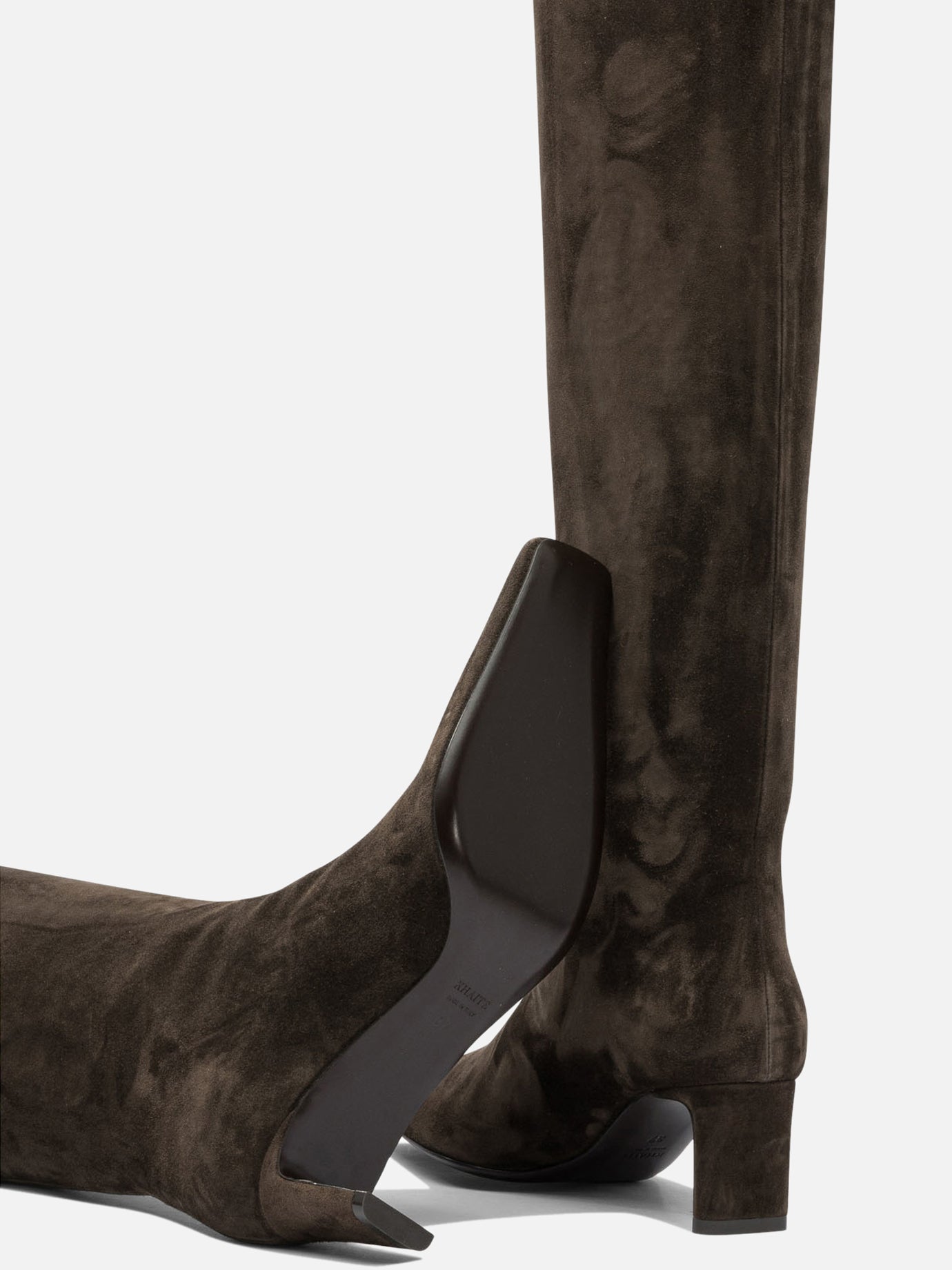 Al ginocchio 100% calf leather - 100% calf leather  Marrone - Khaite Donna | PDP | VIETTI Online Store | Zoom-Modal_5
