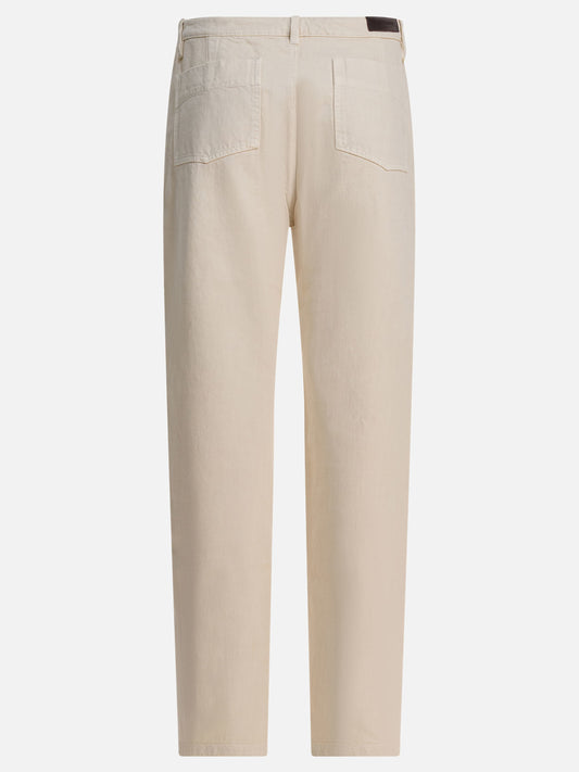 Pantaloni casual Solid colour  Beige - Lemaire Donna | PDP | VIETTI Online Store | 2
