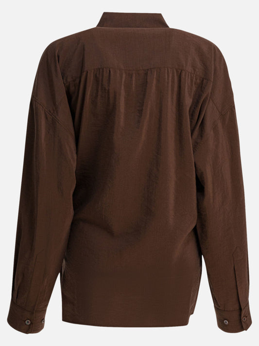 Camicie casual Solid colour  Marrone - Lemaire Donna | PDP | VIETTI Online Store | 2
