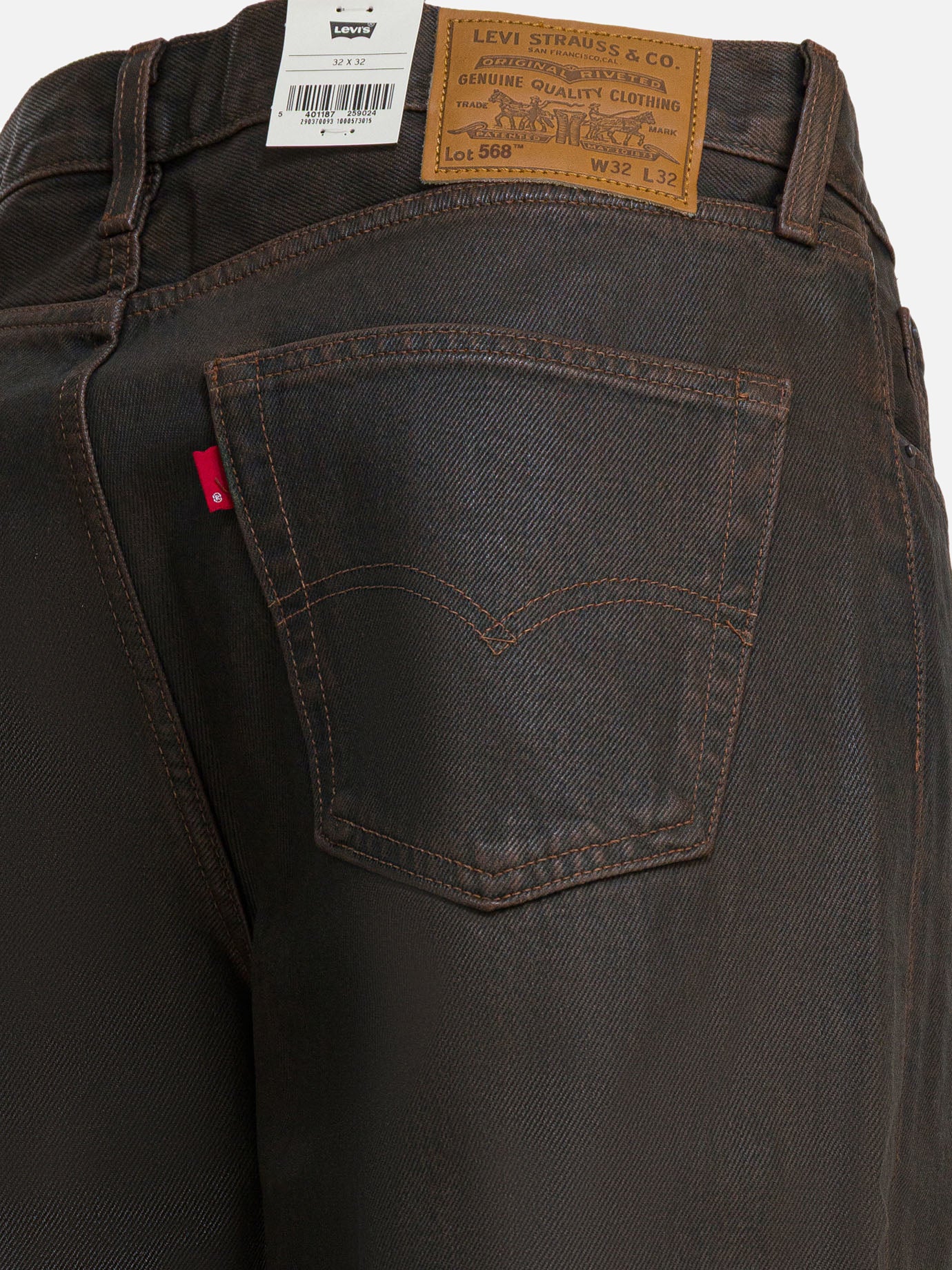 Wide-leg jeans Denim  Brown - Levi&#39;s Men | PDP | VIETTI Online Store | thumbnail_4