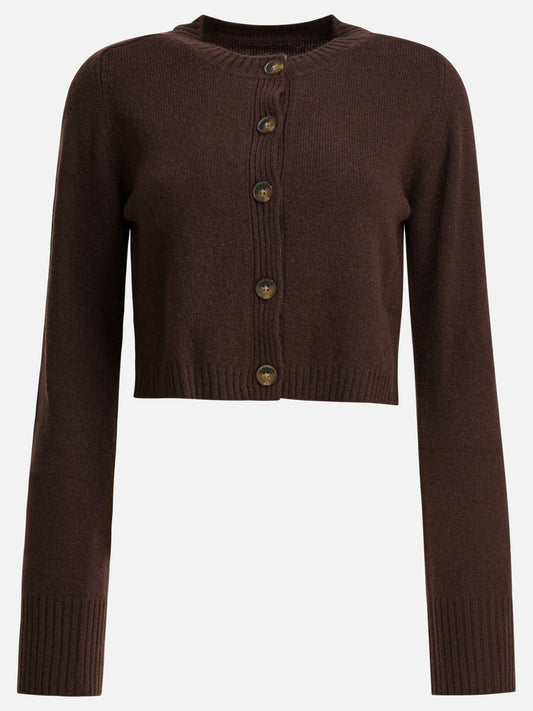 Cardigans Solid colour  Brown - LouLou De Saison Women | VIETTI Online Store 
