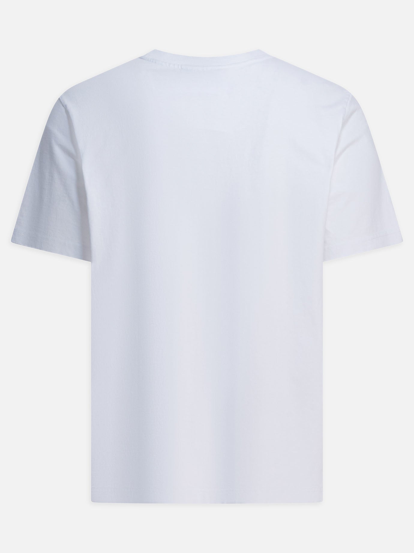 T-shirt girocollo Logo  Bianco - Maison Kitsuné Uomo | PDP | VIETTI Online Store | Zoom-Modal_2
