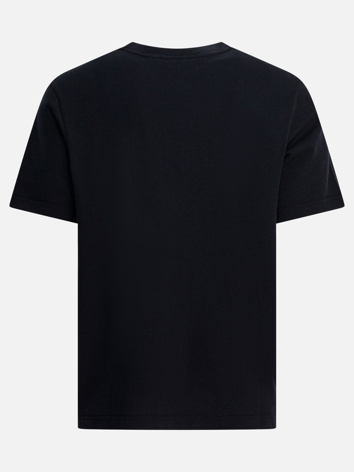 T-shirt girocollo Logo  Nero - Maison Kitsuné Uomo | PDP | VIETTI Online Store | thumbnail_2