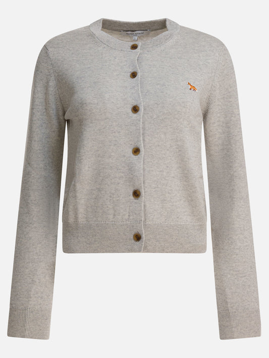 Cardigans Logo  Grey - Maison Kitsuné Women | VIETTI Online Store 
