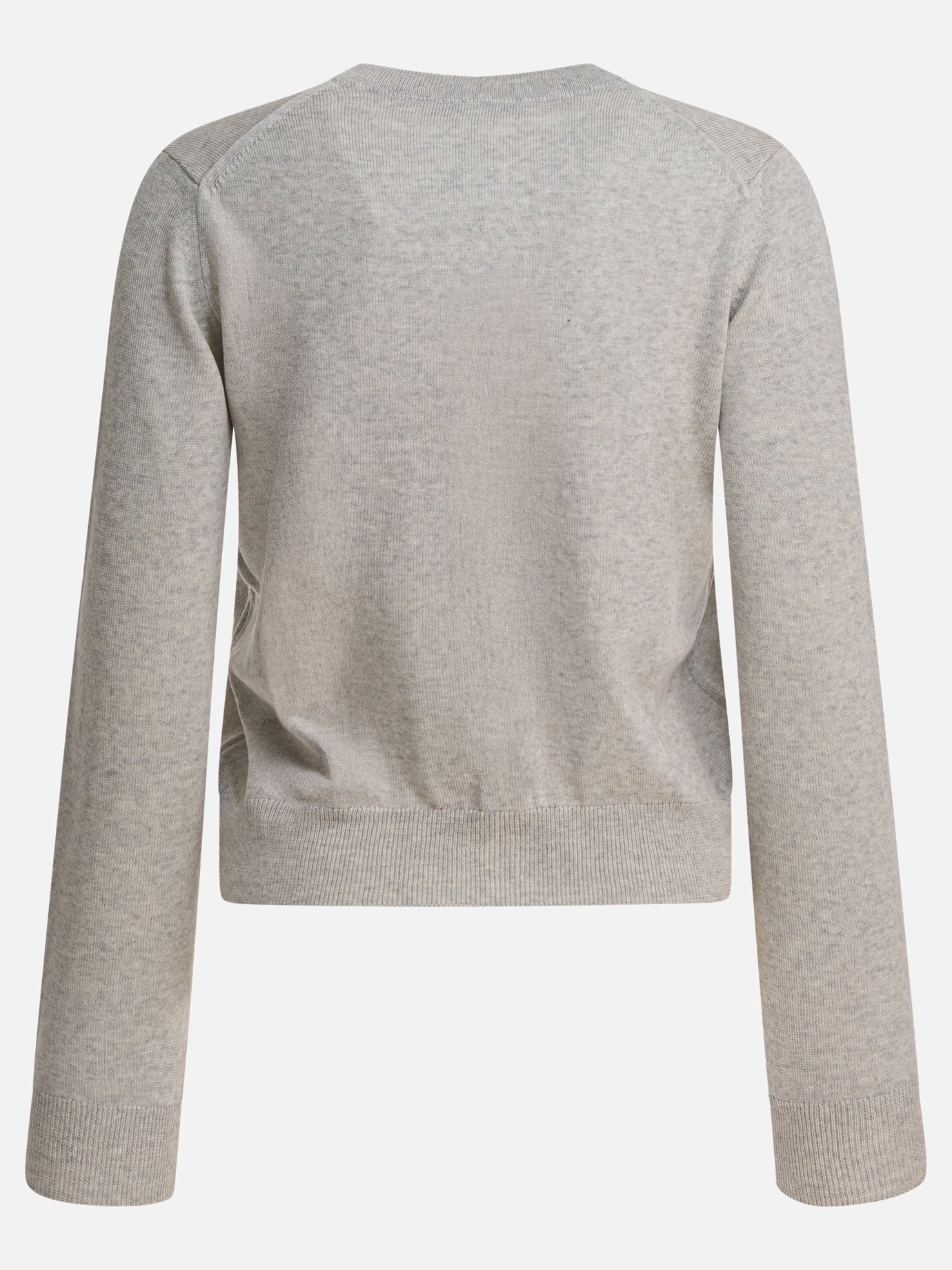 Cardigans Logo  Grey - Maison Kitsuné Women | PDP | VIETTI Online Store | thumbnail_2