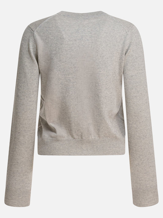 Cardigans Logo  Grey - Maison Kitsuné Women | VIETTI Online Store | 2
