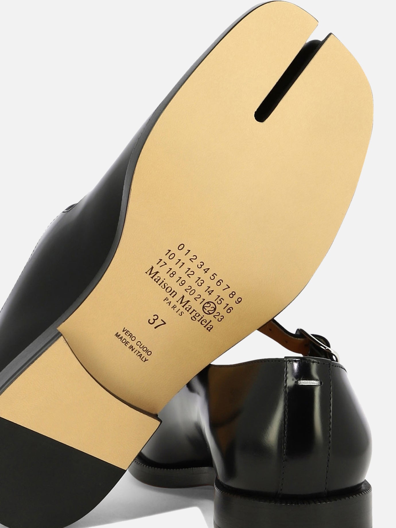 Ballerine Mary Jane 100% calf leather - 100% leather  Nero - Maison Margiela Donna | PDP | VIETTI Online Store | thumbnail_5