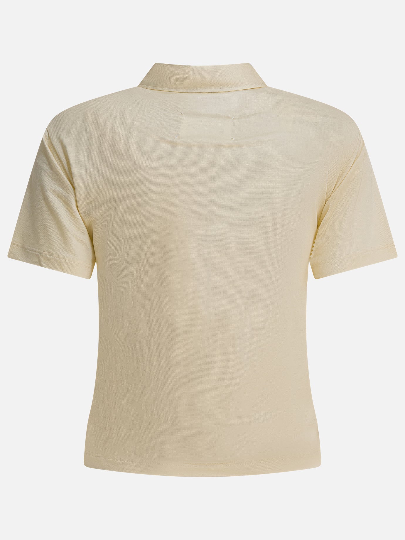 Polo con bottoni Solid colour  Beige - Maison Margiela Donna | PDP | VIETTI Online Store | Zoom-Modal_2
