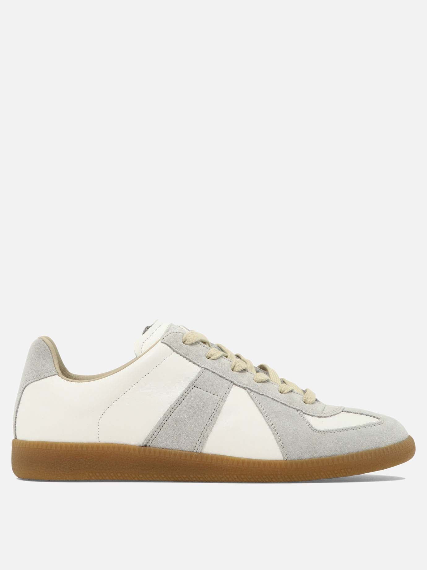 Sneaker basse 100% calf leather - 100% rubber  Bianco - Maison Margiela Uomo | PDP | VIETTI Online Store | thumbnail