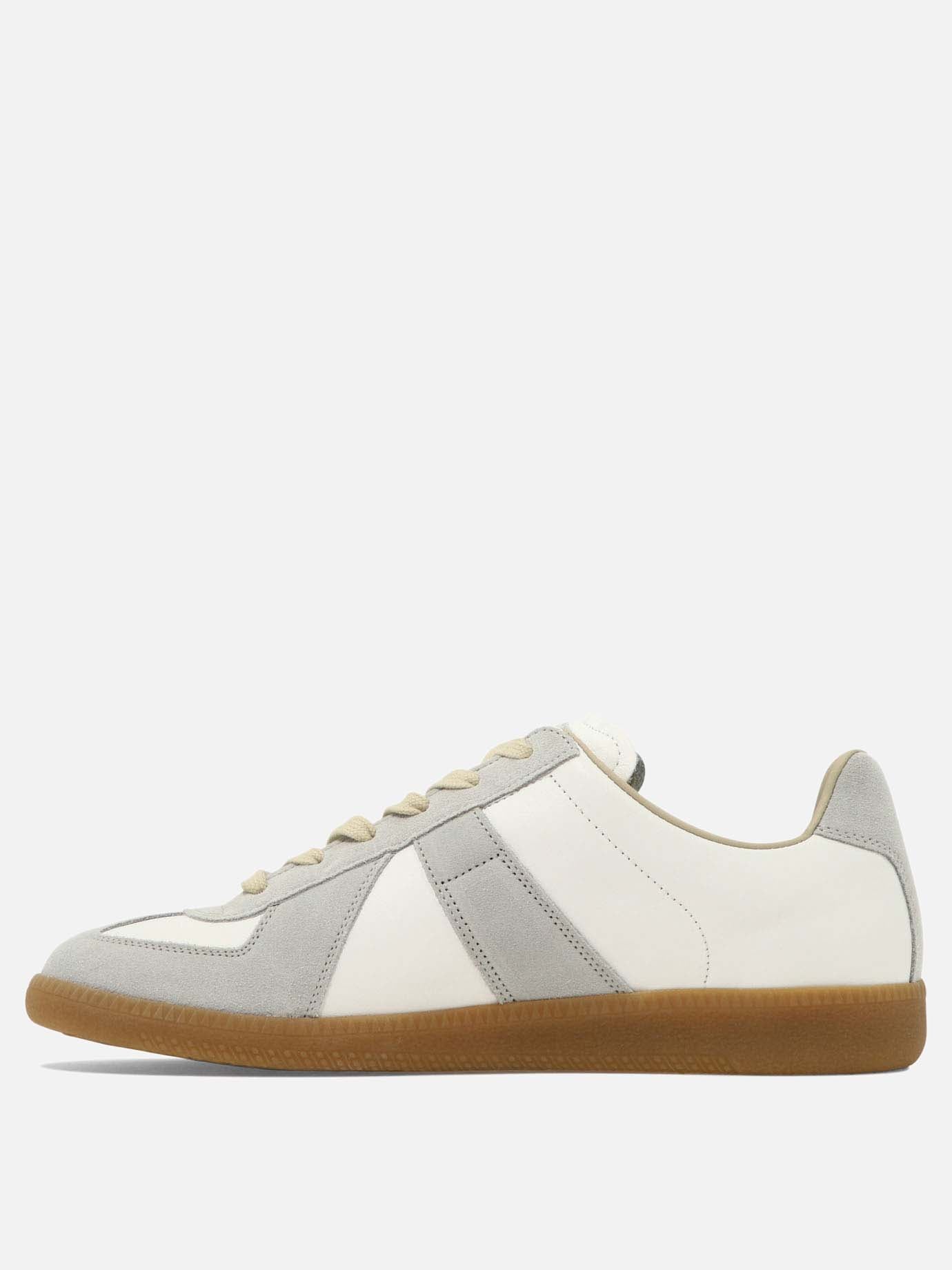 Sneaker basse 100% calf leather - 100% rubber  Bianco - Maison Margiela Uomo | PDP | VIETTI Online Store | Zoom-Modal_3
