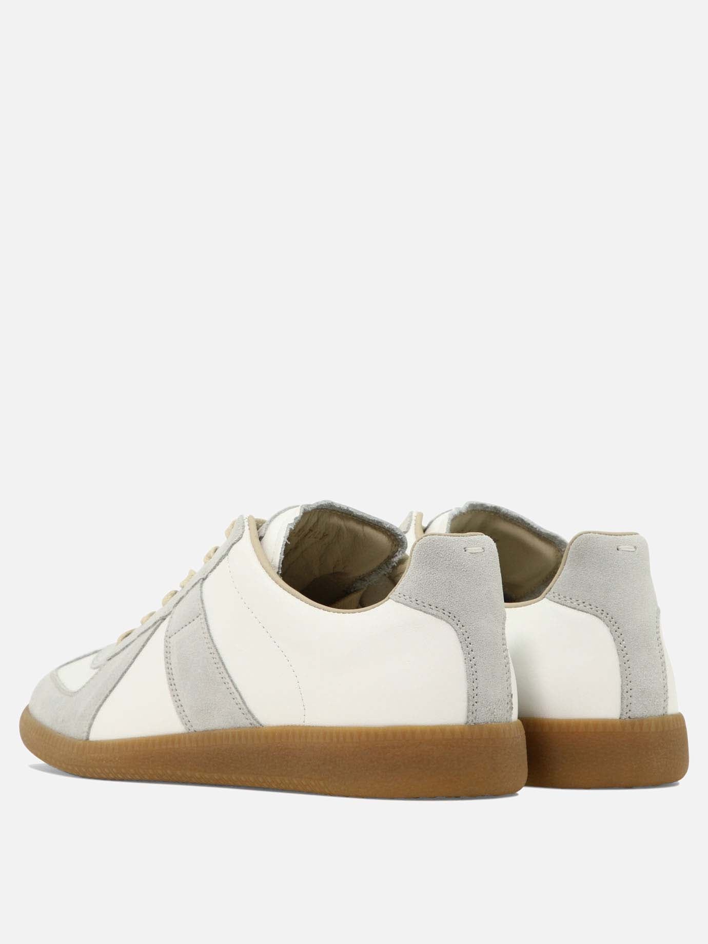 Sneaker basse 100% calf leather - 100% rubber  Bianco - Maison Margiela Uomo | PDP | VIETTI Online Store | thumbnail_4