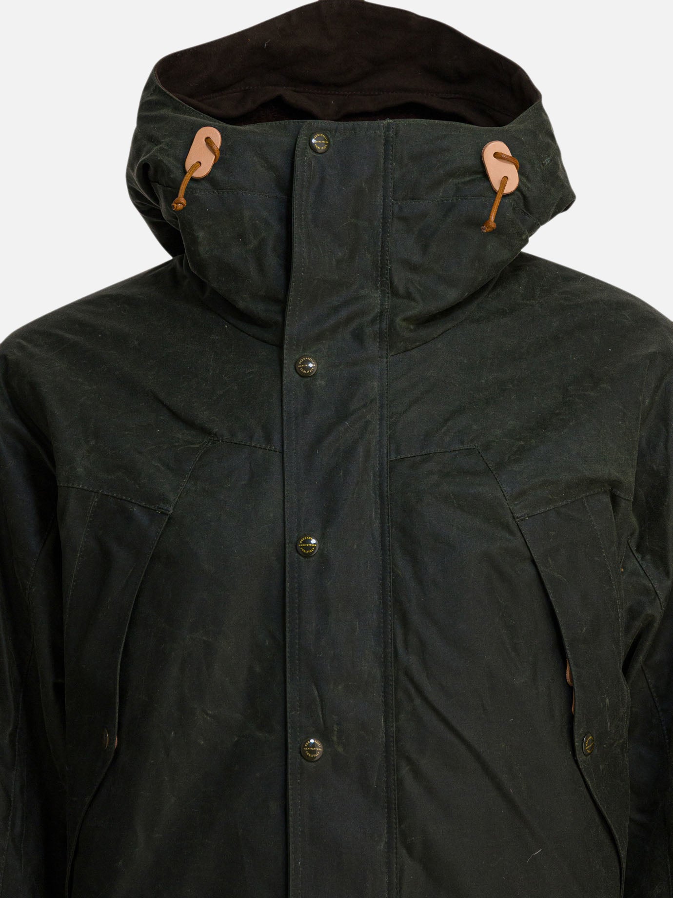 Parkas Solid colour  Green - Manifattura Ceccarelli Men | PDP | VIETTI Online Store | Zoom-Modal_3

