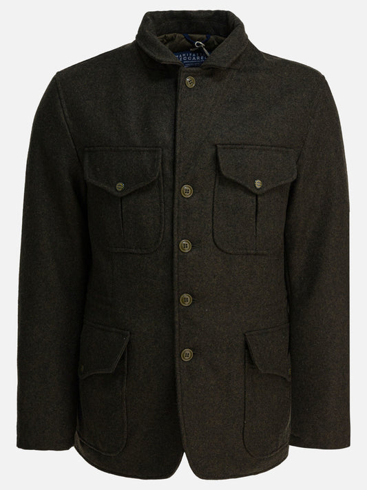 Short coats Solid colour  Green - Manifattura Ceccarelli Men | PLP | VIETTI Online Store 
