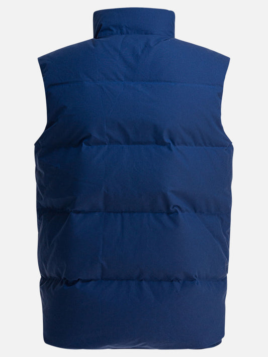 Vest jackets Solid colour  Blue - Manifattura Ceccarelli Men | PDP | VIETTI Online Store | 2
