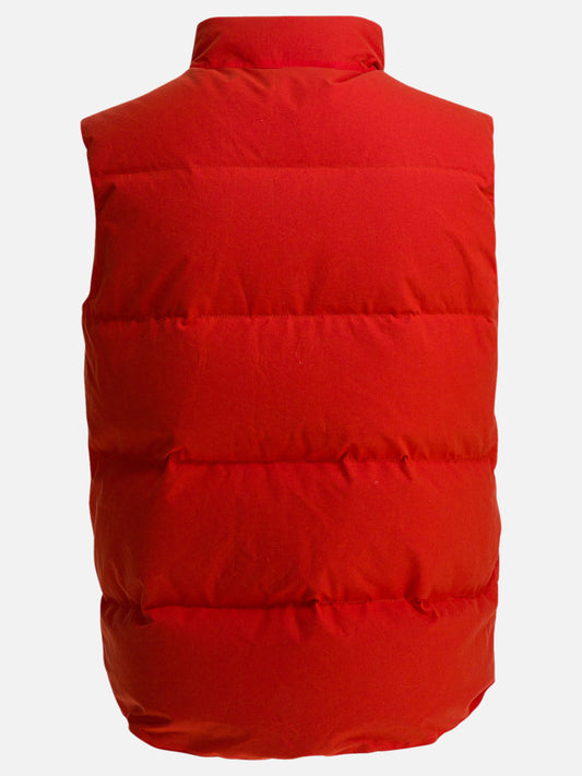 Vest jackets Solid colour  Orange - Manifattura Ceccarelli Men | PDP | VIETTI Online Store | 2
