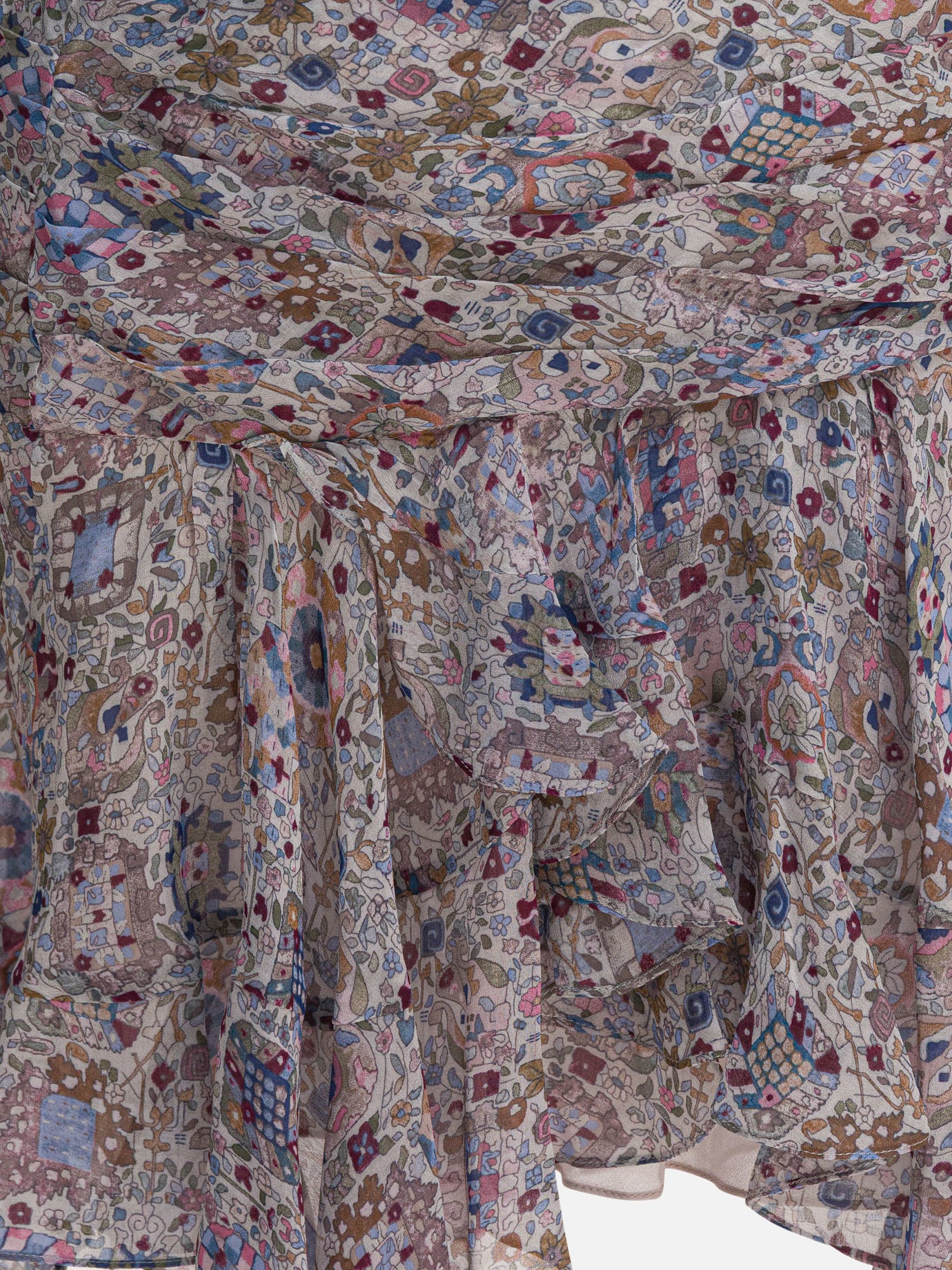 Miniskirts Floral  Beige - Marant Étoile Women | PDP | VIETTI Online Store | Zoom-Modal_3
