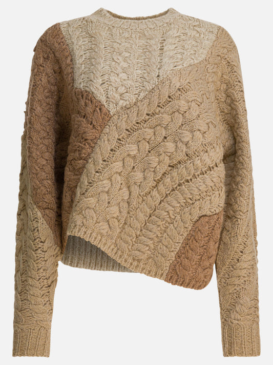 Maglioni girocollo Textured knit  Beige - Marant Étoile Donna | PLP | VIETTI Online Store 
