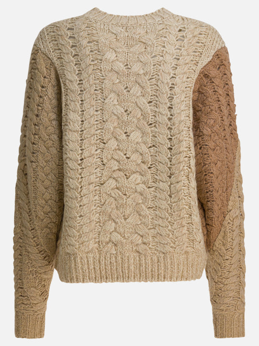 Maglioni girocollo Textured knit  Beige - Marant Étoile Donna | PLP | VIETTI Online Store | 2
