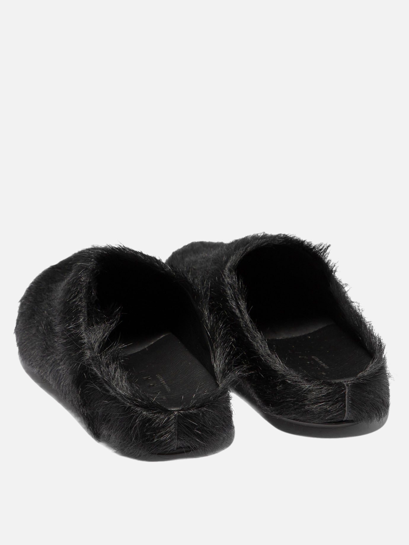 Slipper 100% calf hair - 100% rubber  Nero - Marni Donna | PDP | VIETTI Online Store | thumbnail_4
