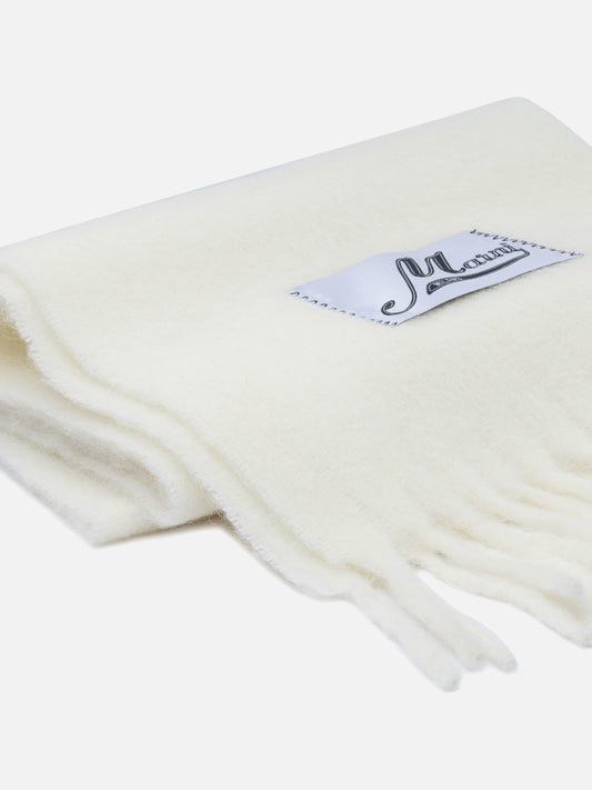 Fringed scarves 80% alpaca 20% polyamide  White - Marni Women | PLP | VIETTI Online Store | 2

