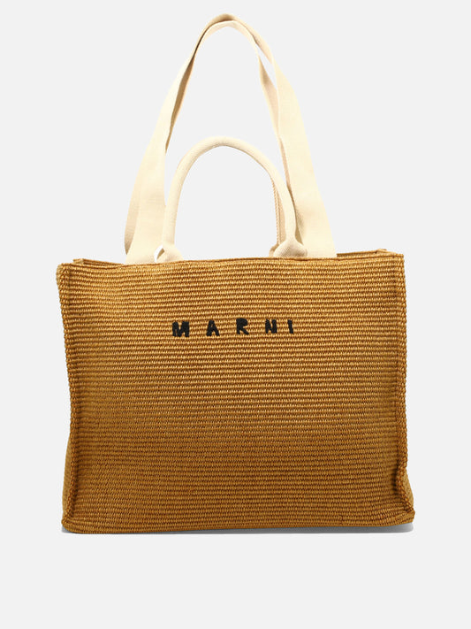 Borse grandi 52% cotton 48% polyamide  Beige - Marni Donna | PLP | VIETTI Online Store 
