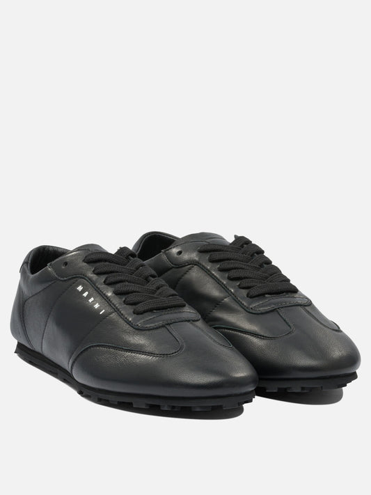 Low top sneakers 100% leather - 100% rubber  Black - Marni Women | PLP | VIETTI Online Store | 2

