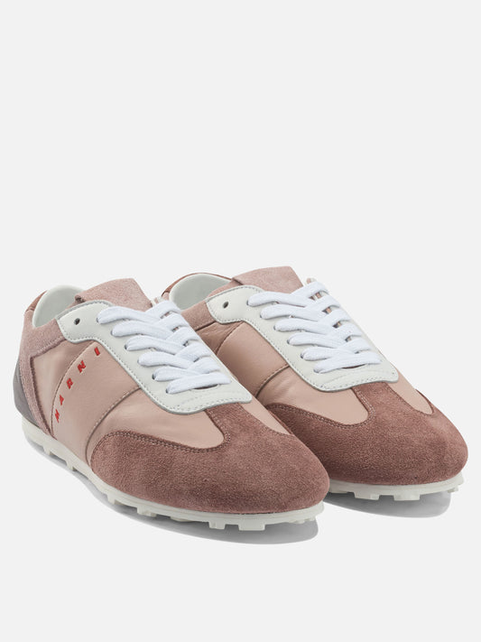 Sneaker basse 100% ovine leather - 100% rubber  Rosa - Marni Donna | PLP | VIETTI Online Store | 2
