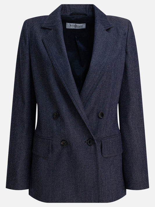 Blazers Denim  Blue - Max Mara Women | PDP | VIETTI Online Store 
