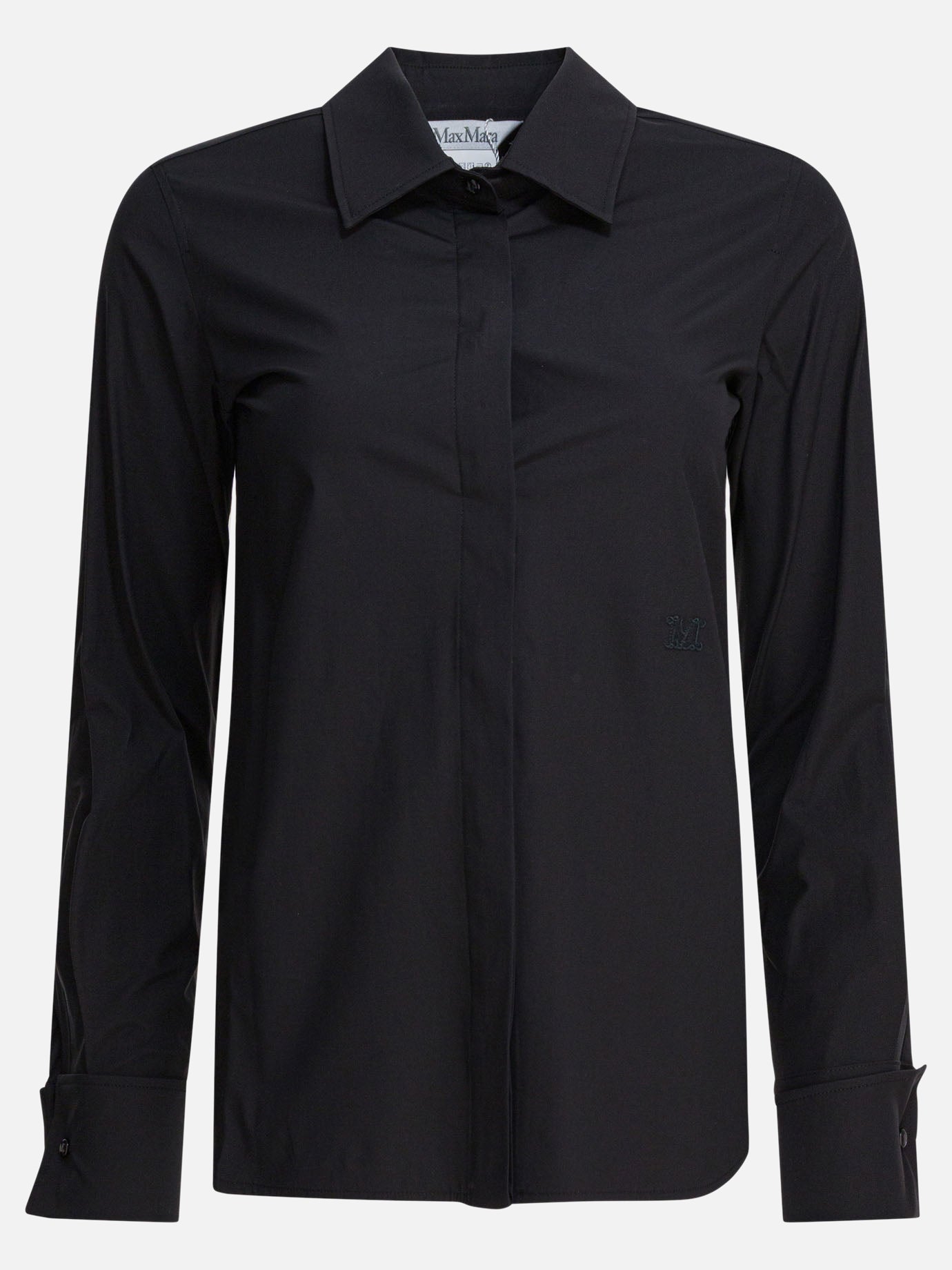 Casual shirts Solid colour  Black - Max Mara Women | PDP | VIETTI Online Store | Zoom-Modal
