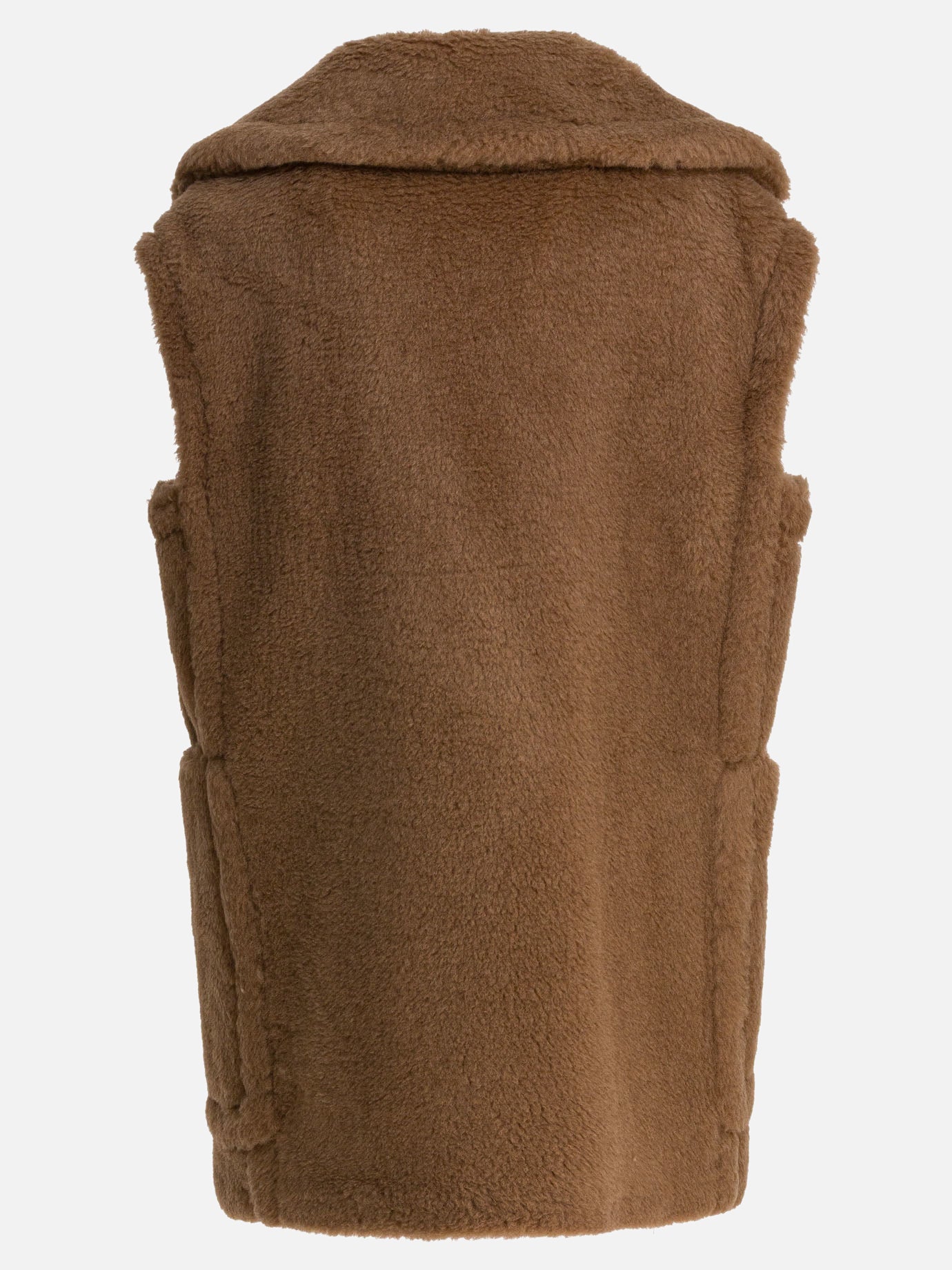 Vest jackets Solid colour  Brown - Max Mara Women | PDP | VIETTI Online Store | Zoom-Modal_2
