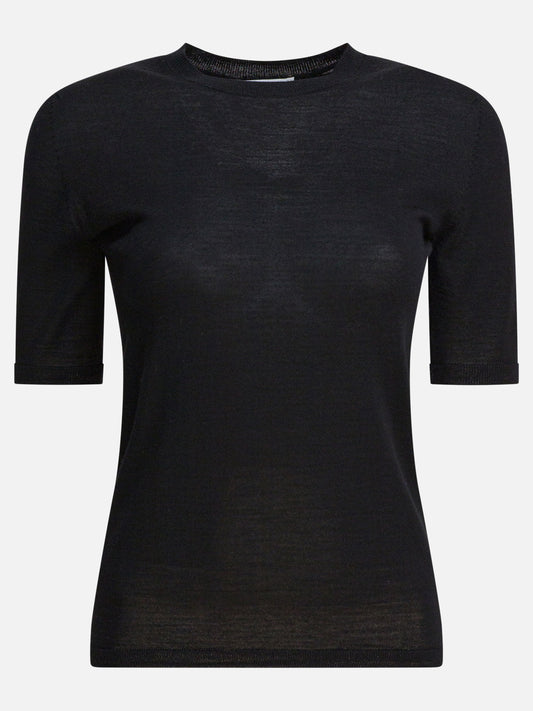 Max Mara Basic wool sweater 15195270_XS Black 1