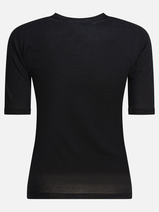 Max Mara Basic wool sweater 15195270_XS Black 2