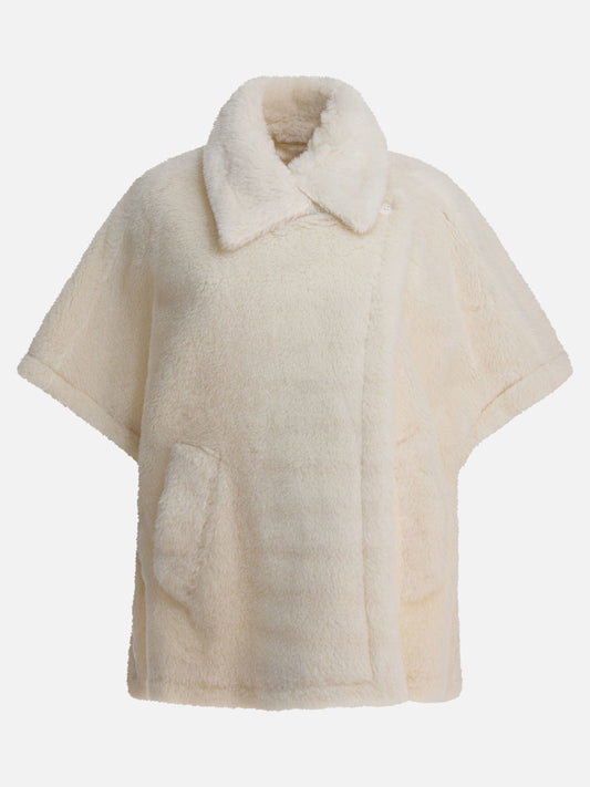 Capes Solid colour  White - Max Mara Women | PDP | VIETTI Online Store 
