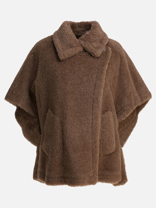 Capes Solid colour  Brown - Max Mara Women | PDP | VIETTI Online Store 
