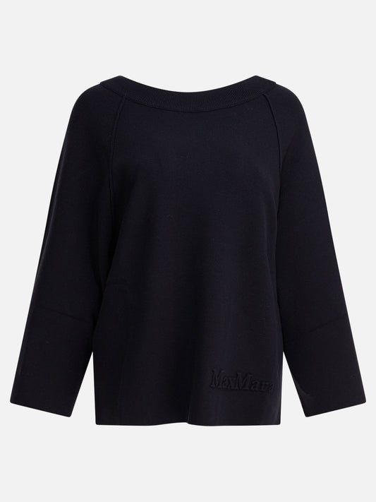 Maglioni girocollo Solid colour  Blu - Max Mara Pure Donna | PDP | VIETTI Online Store 
