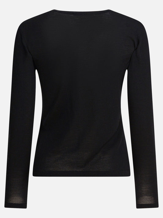 Cardigans Solid colour  Black - Max Mara S Women | PLP | VIETTI Online Store | 2
