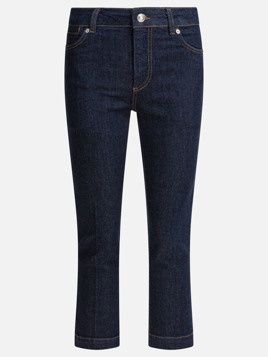 Straight-leg jeans Solid colour  Blue - Max Mara Sportmax Women | PDP | VIETTI Online Store 
