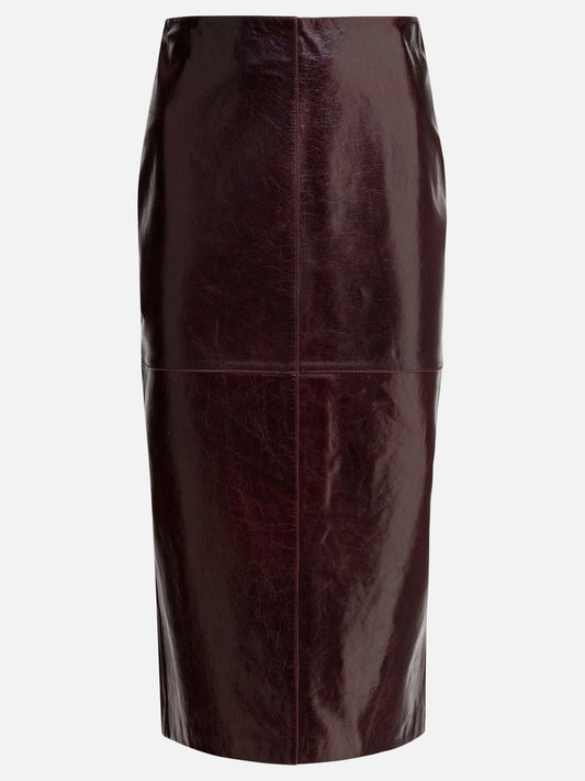 Midi skirts Solid colour  Bordeaux - Max Mara Sportmax Women | PDP | VIETTI Online Store 
