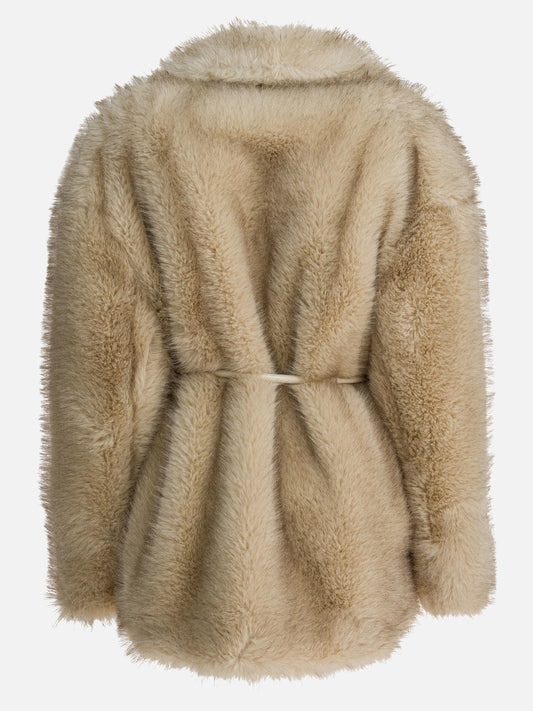 Short coats Solid colour  Beige - Max Mara Sportmax Women | PDP | VIETTI Online Store | 2

