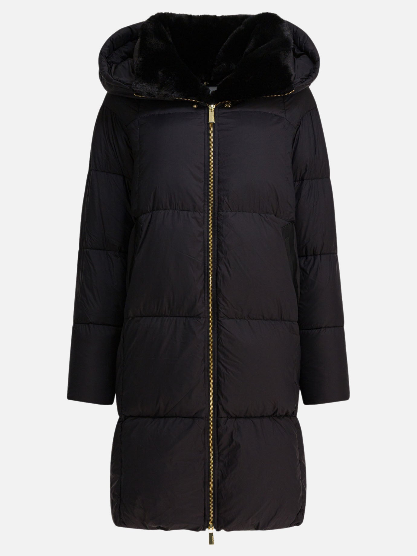 Piumini lunghi Solid colour  Nero - Max&amp;Moi Donna | PDP | VIETTI Online Store | thumbnail