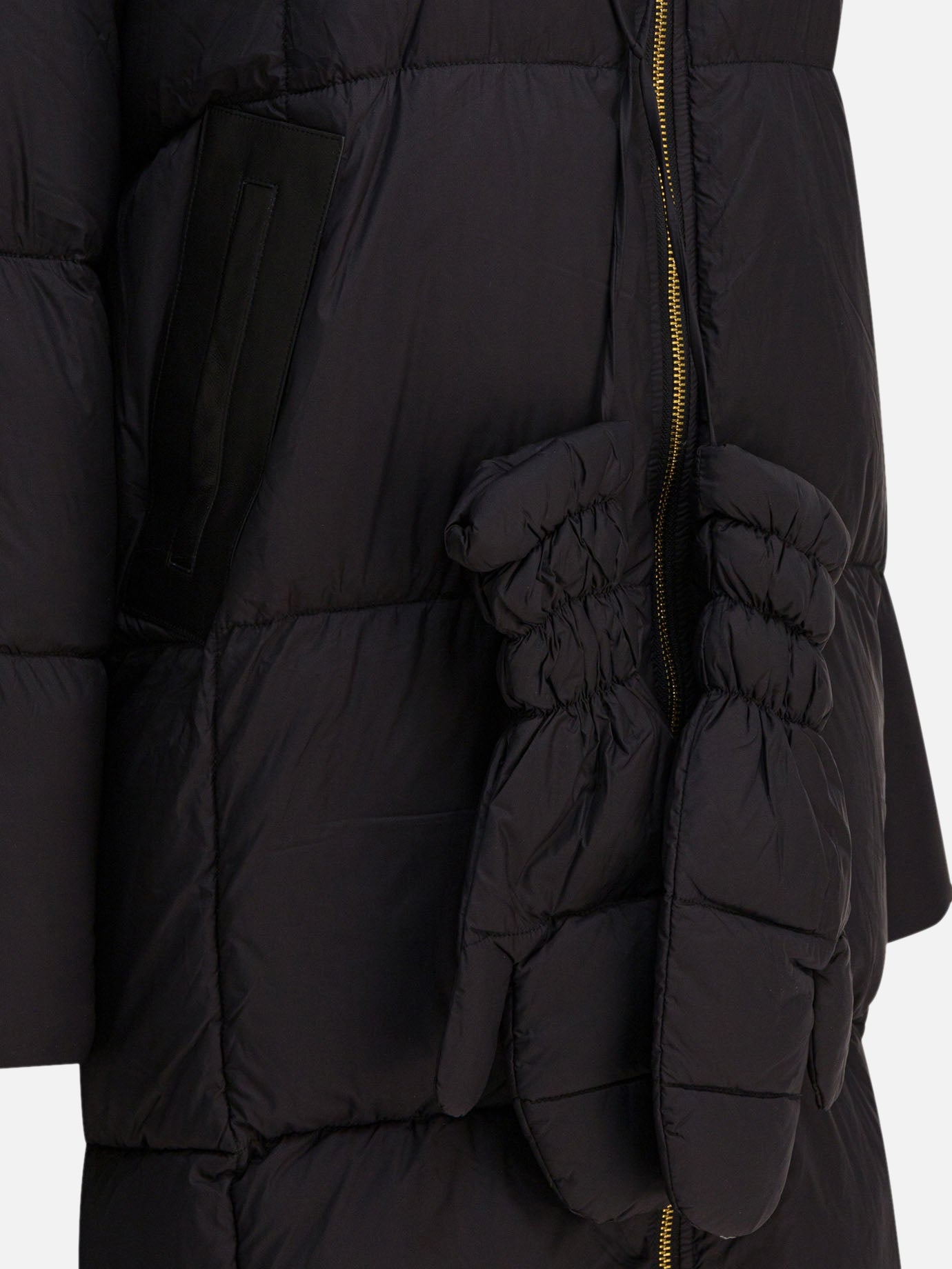Piumini lunghi Solid colour  Nero - Max&amp;Moi Donna | PDP | VIETTI Online Store | thumbnail_4