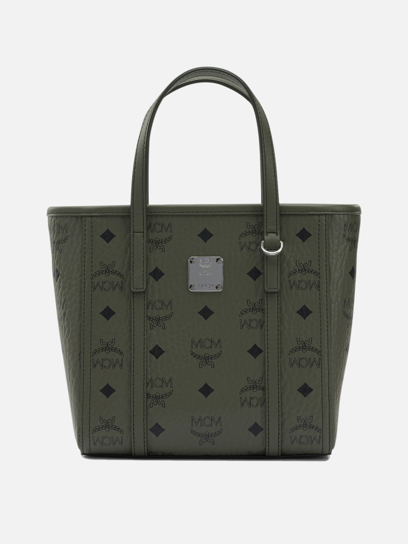 Borse mini 63% polyurethane 20% polyester 17% cotton  Verde - Mcm Donna | PDP | VIETTI Online Store | Zoom-Modal
