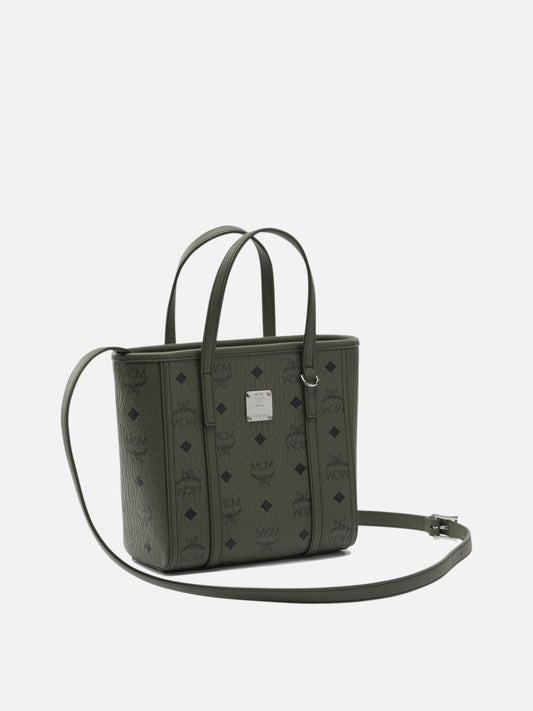 Mini bags 63% polyurethane 20% polyester 17% cotton  Green - Mcm Women | PDP | VIETTI Online Store | 2
