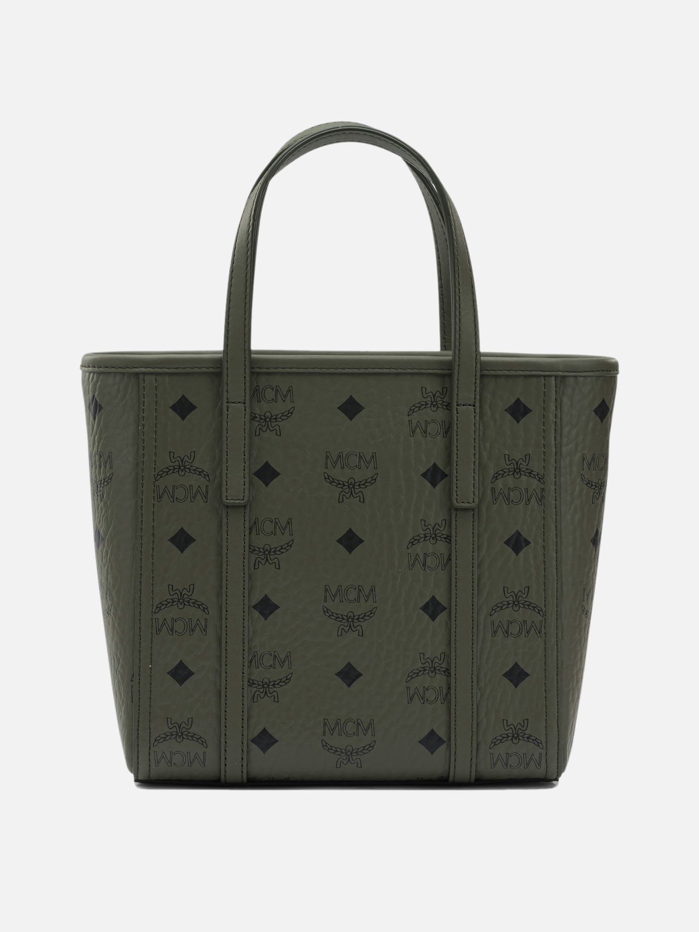 Borse mini 63% polyurethane 20% polyester 17% cotton  Verde - Mcm Donna | PDP | VIETTI Online Store | thumbnail_3