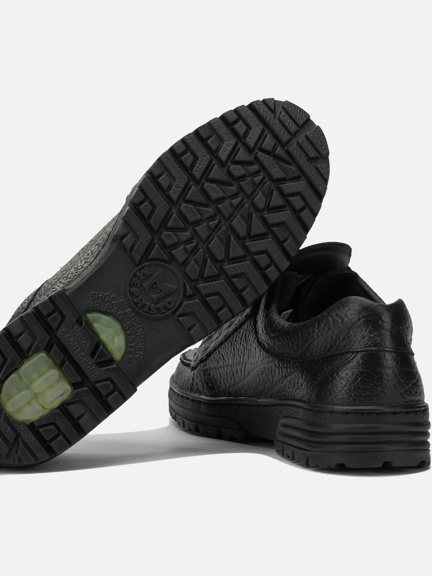 Low top sneakers 100% leather - 100% fabric - 100% rubber  Black - Mephisto Men | PDP | VIETTI Online Store | thumbnail_5