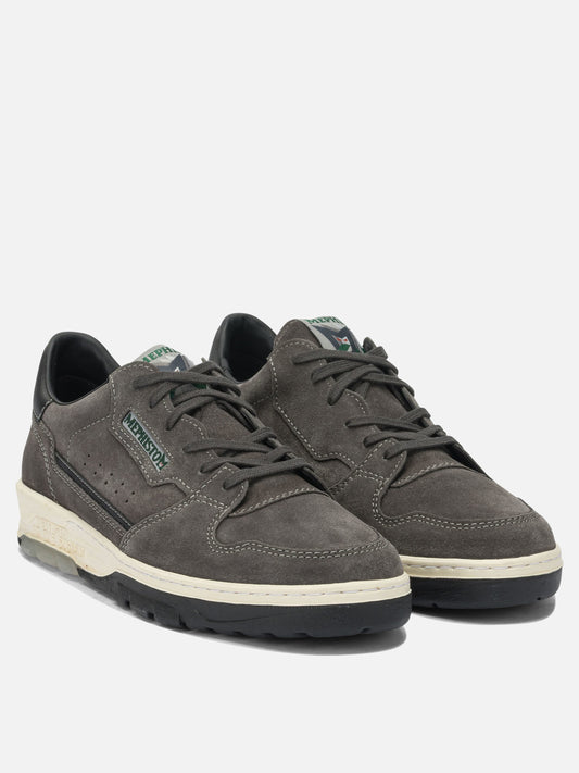 Low top sneakers 100% leather - 100% rubber  Grey - Mephisto Men | PLP | VIETTI Online Store | 2

