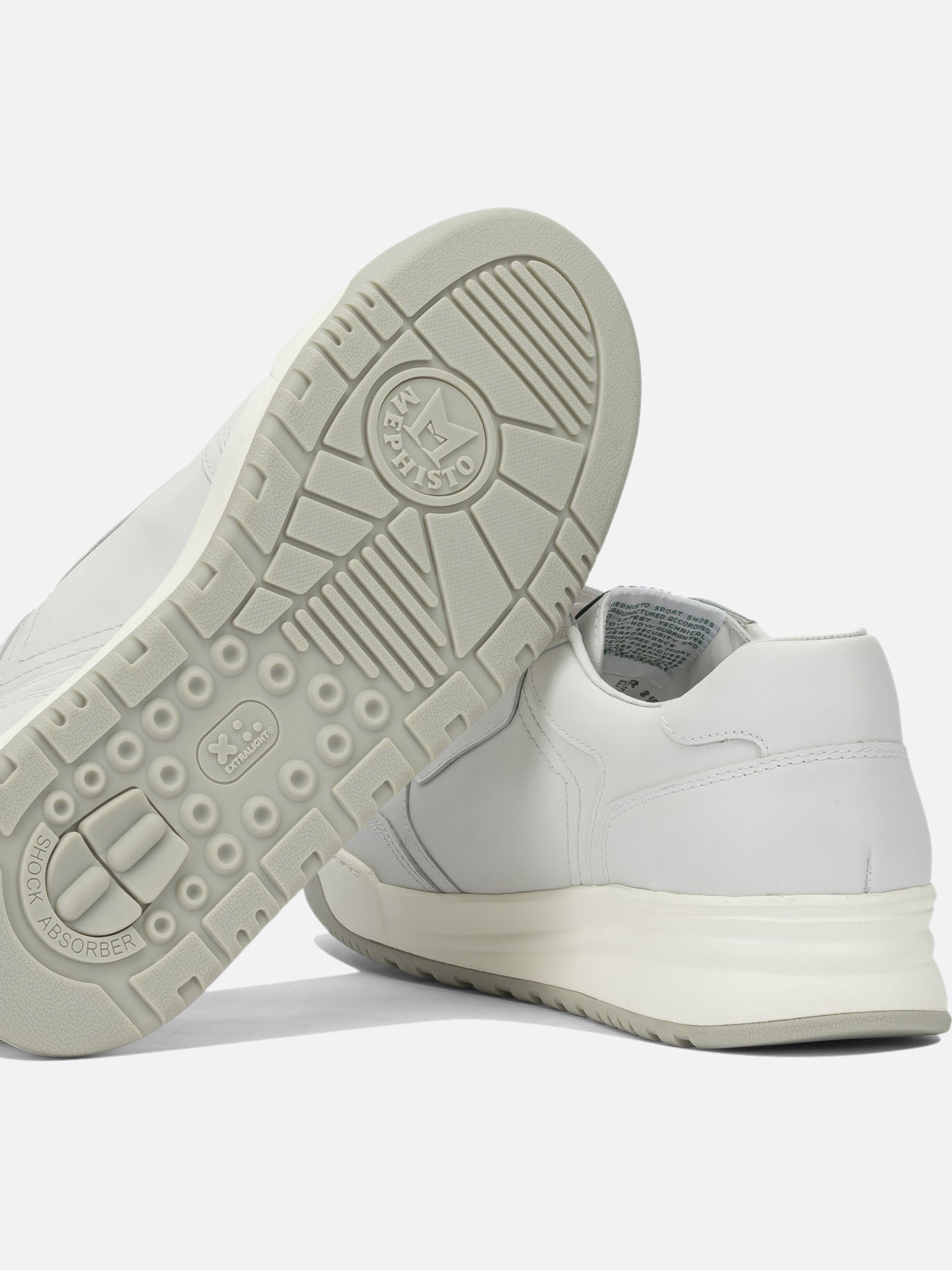 Low top sneakers 100% leather - 100% rubber  White - Mephisto Men | PDP | VIETTI Online Store | Zoom-Modal_5
