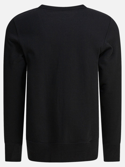 Crewnecks Solid colour  Black - Merz b. Schwanen Men | PDP | VIETTI Online Store | 2
